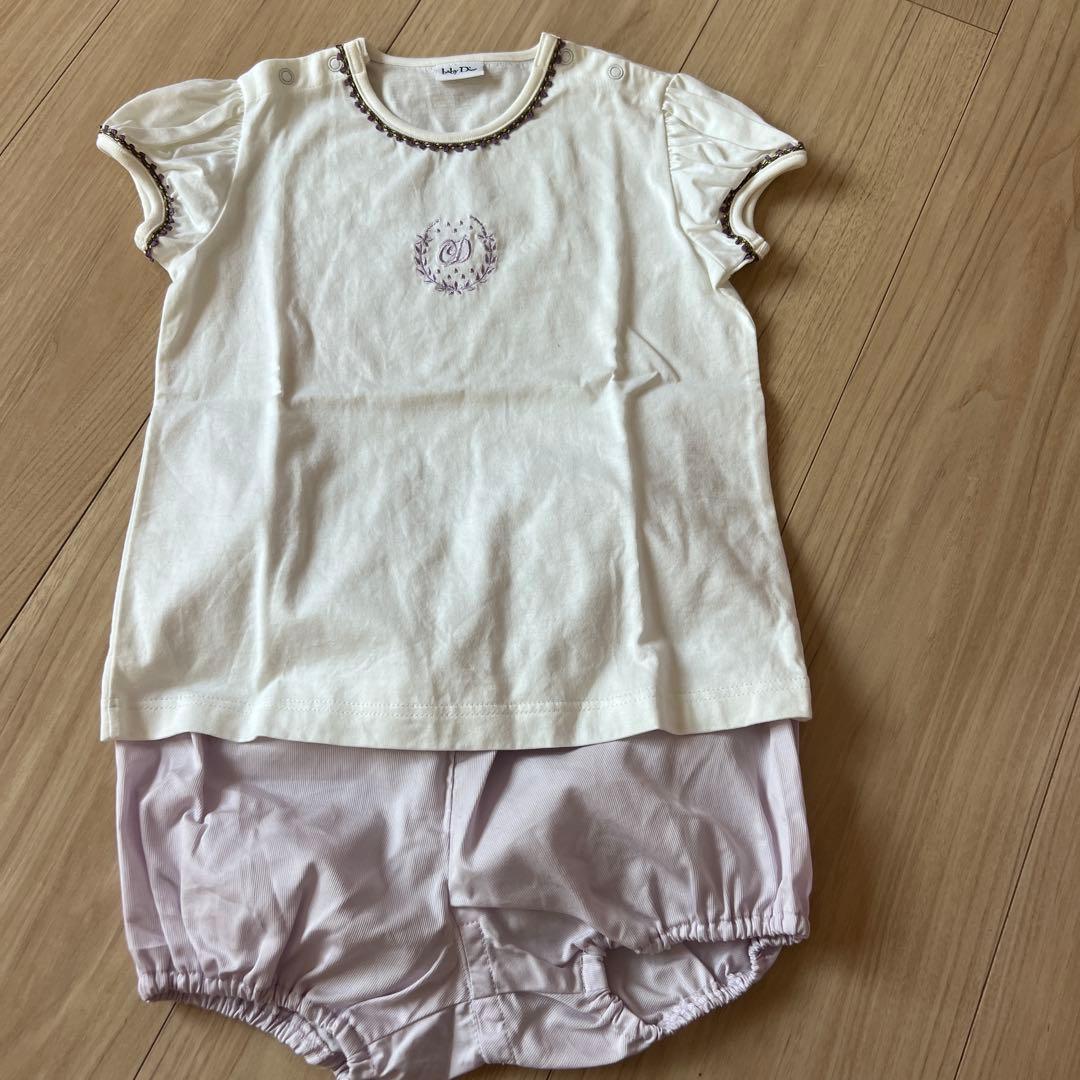 baby Dior ベビー服セット オフホワイト