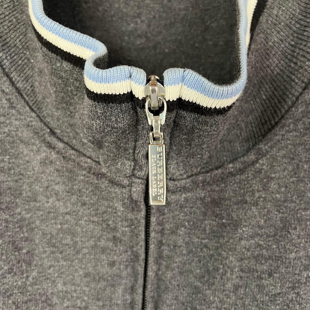 BURBERRY BLACK LABEL ジップアップジャケット 3 グレー