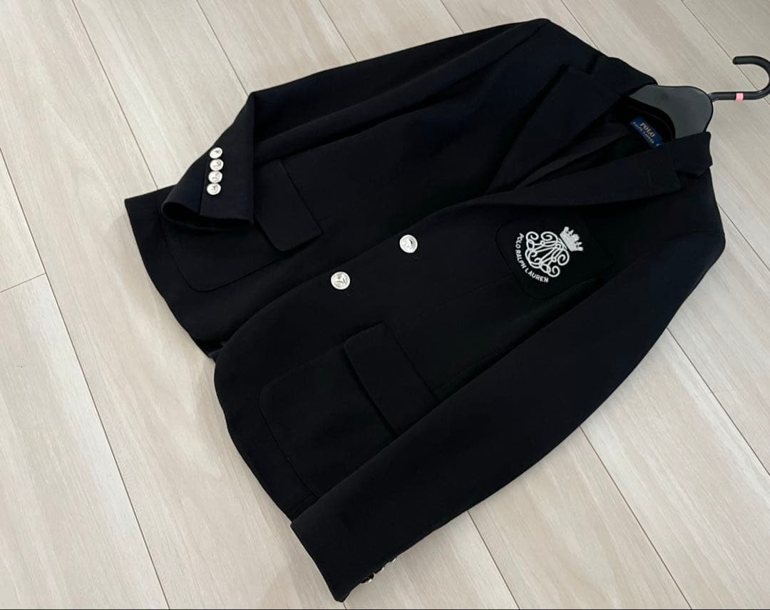 【高級】POLO RALPH LAUREN(ポロラルフローレン)ブレザー銀ボタン