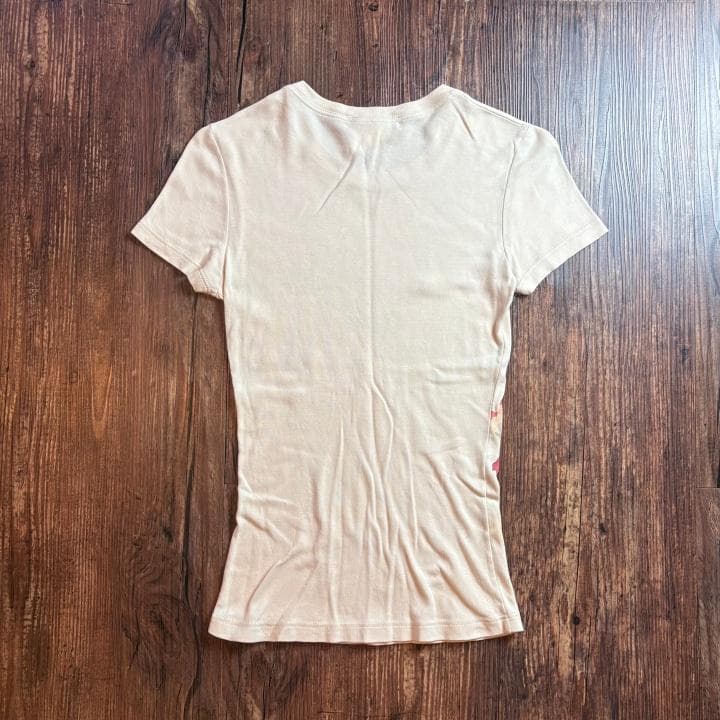 【古着】Christian Dior ガリアーノ期 半袖Tシャツ02 花柄