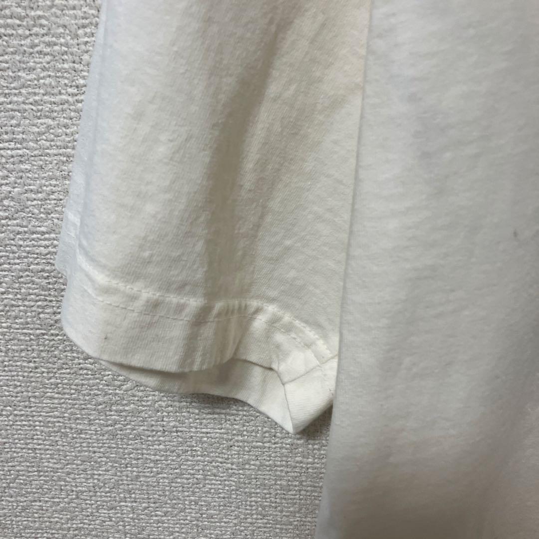 【USA製】80s OLDSTTUSY 復刻 スカル プリント Tシャツ 白