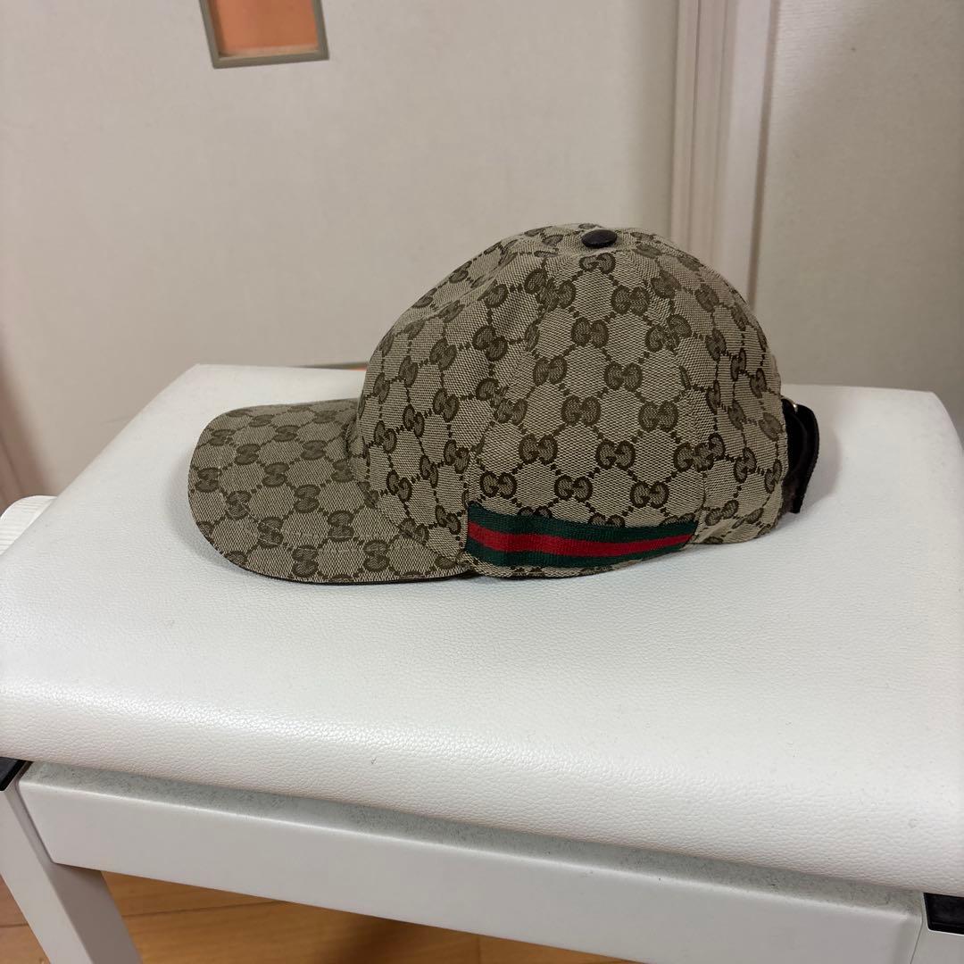 Gucci GGパターン ベースボールキャップＬ　美品