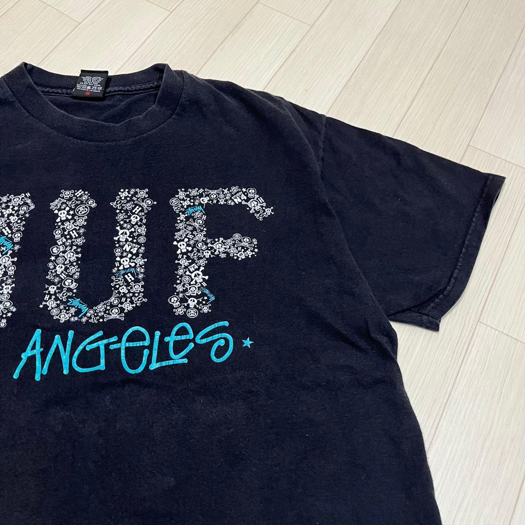 HUF x STUSSY ロサンゼルスオープニング記念 コラボ Tシャツ