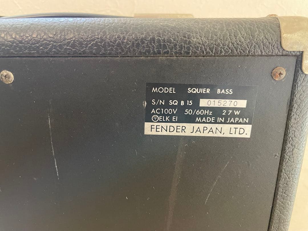Fender Squier Bass ベース用アンプ