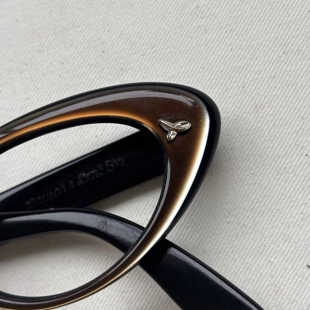 60s Bausch Lomb B&L サングラス ビンテージ バタフライ 眼鏡