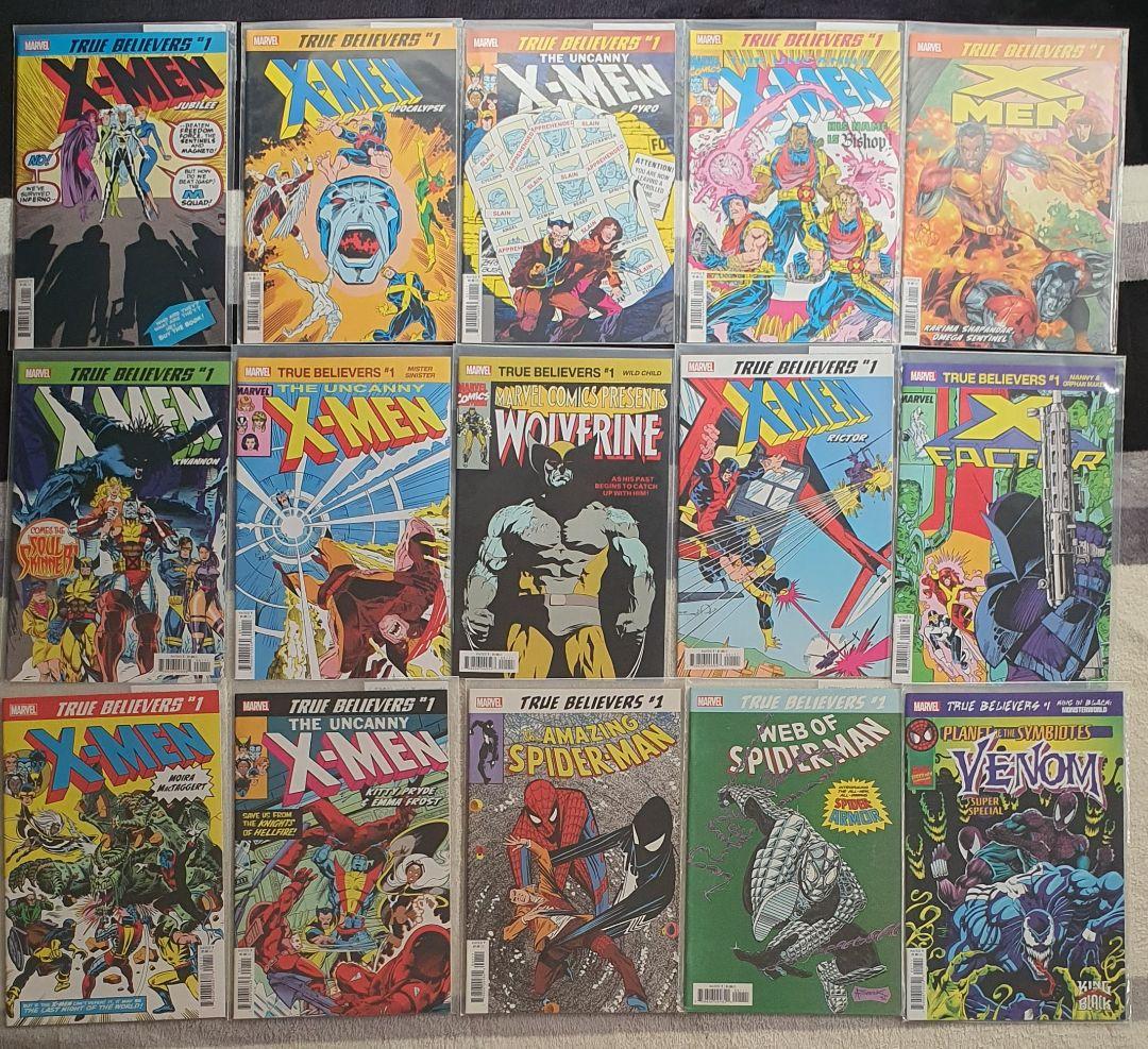 [1/24まで]　MARVEL　TRUE BELIEVERS　48冊　アメコミ