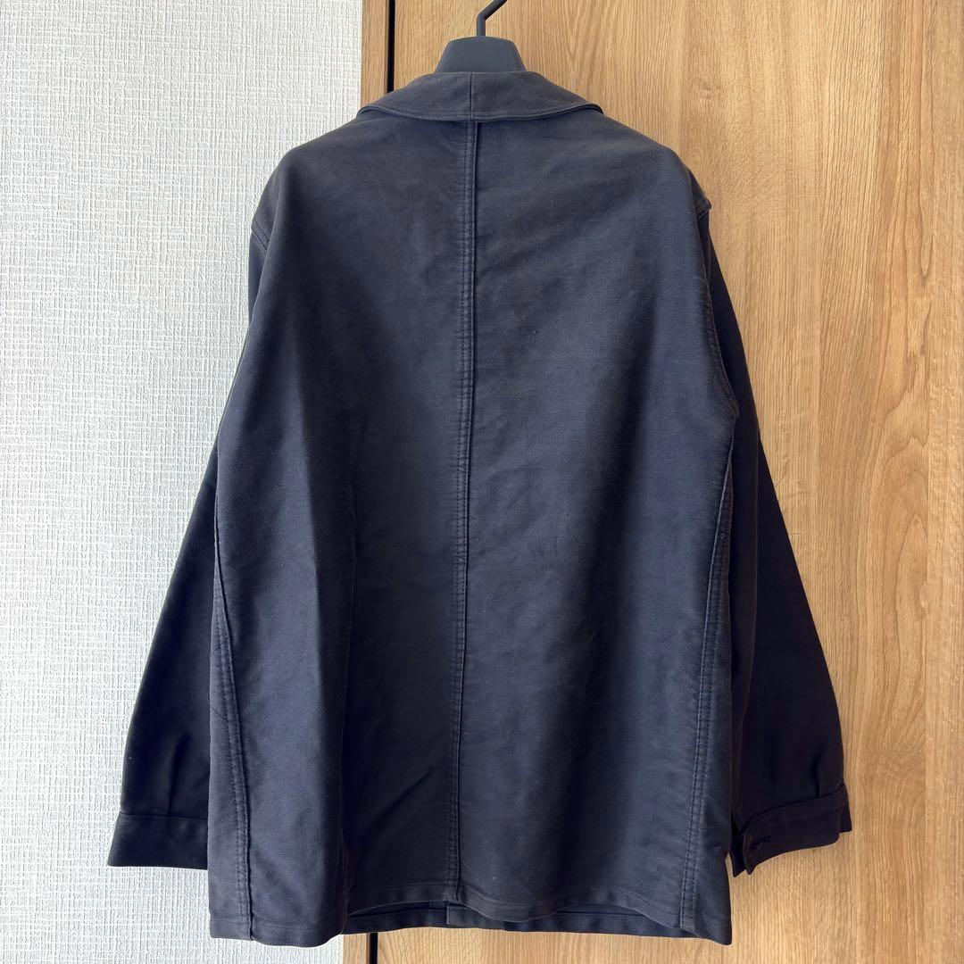 h*u様 50s Dumont d'Urville モールスキンジャケット ブラ