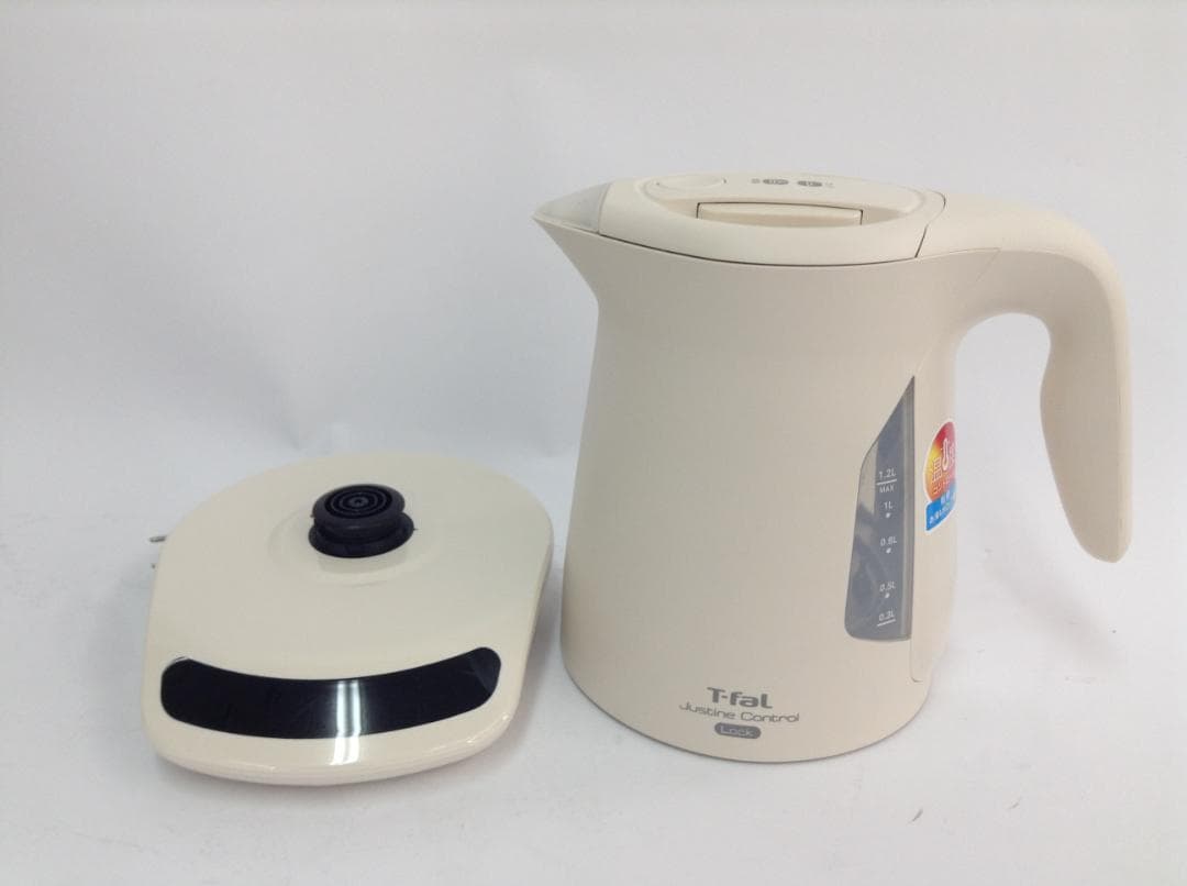 温度設定機能 ティファール 1.2L 電気ケトル KO823AJP 使用数回