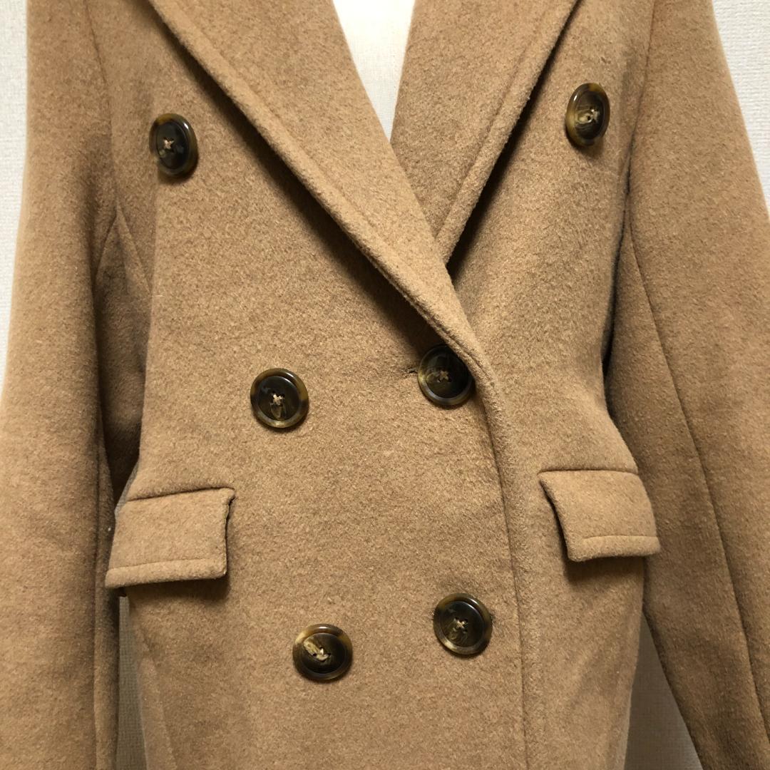 【美品】 LIBJOIE リブジョア ロングコート S キャメル レディース
