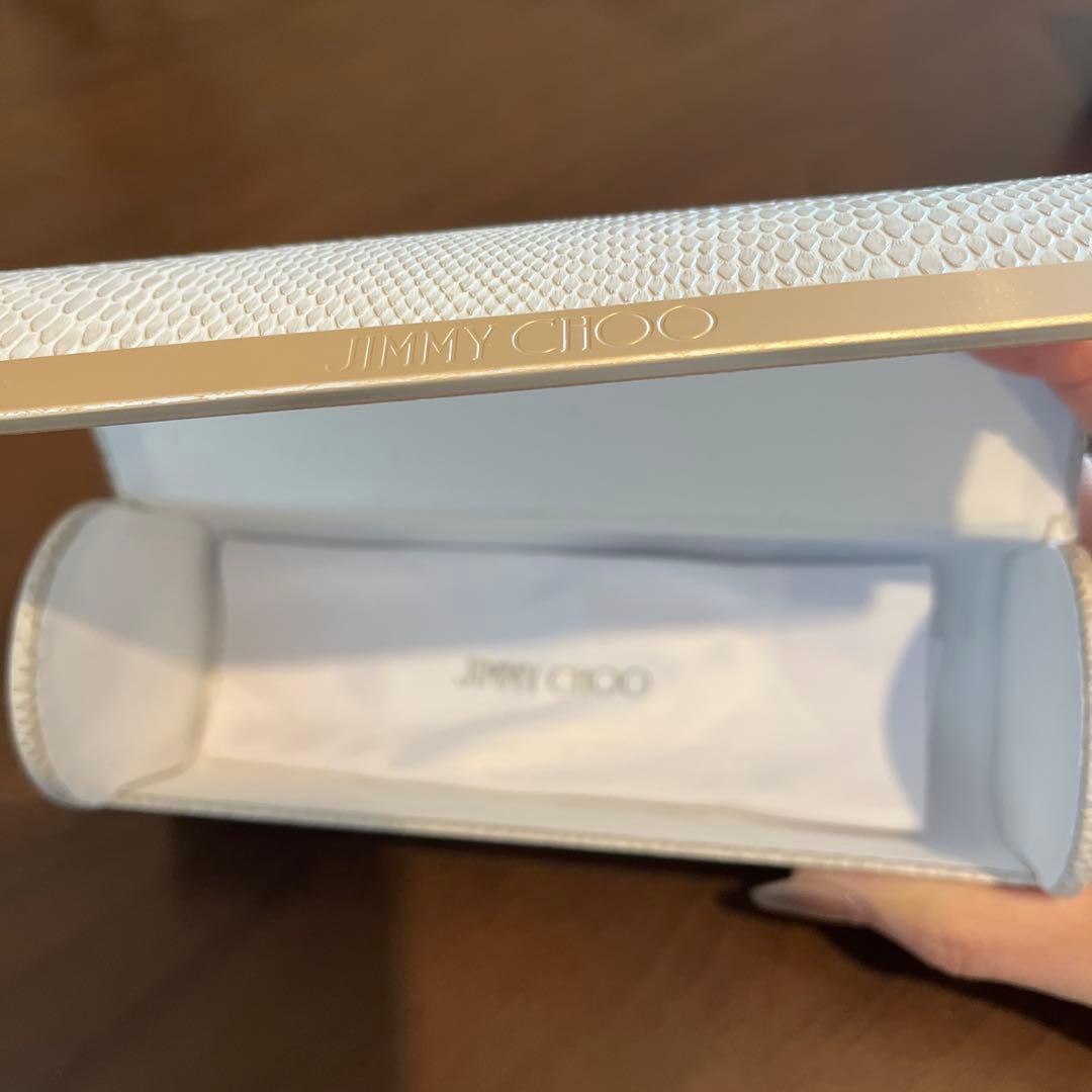 JIMMY CHOO ラウンドサングラス グレー