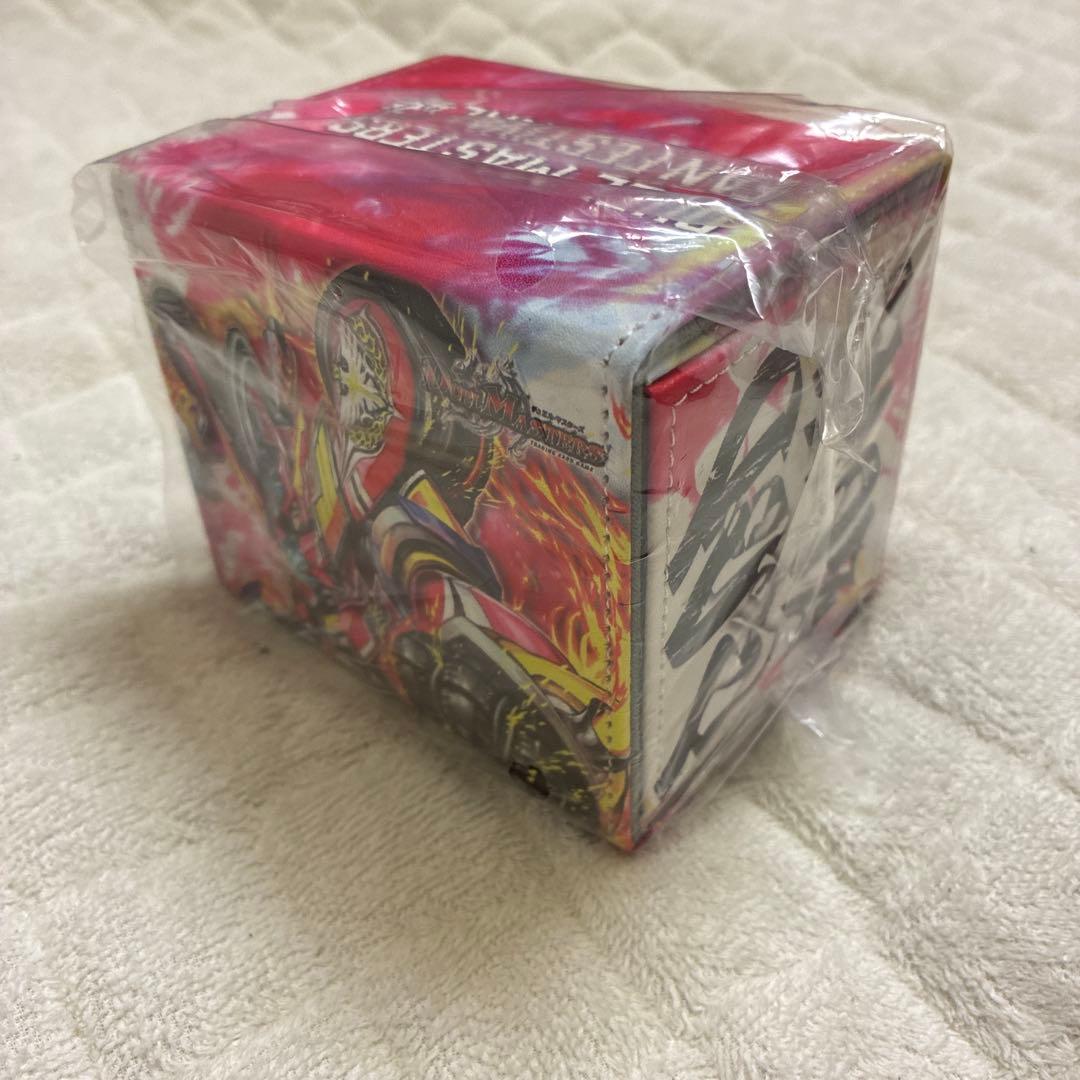 ア*ラ様 レッドゾーン 合皮デッキケース デュエマファンフェスティバル