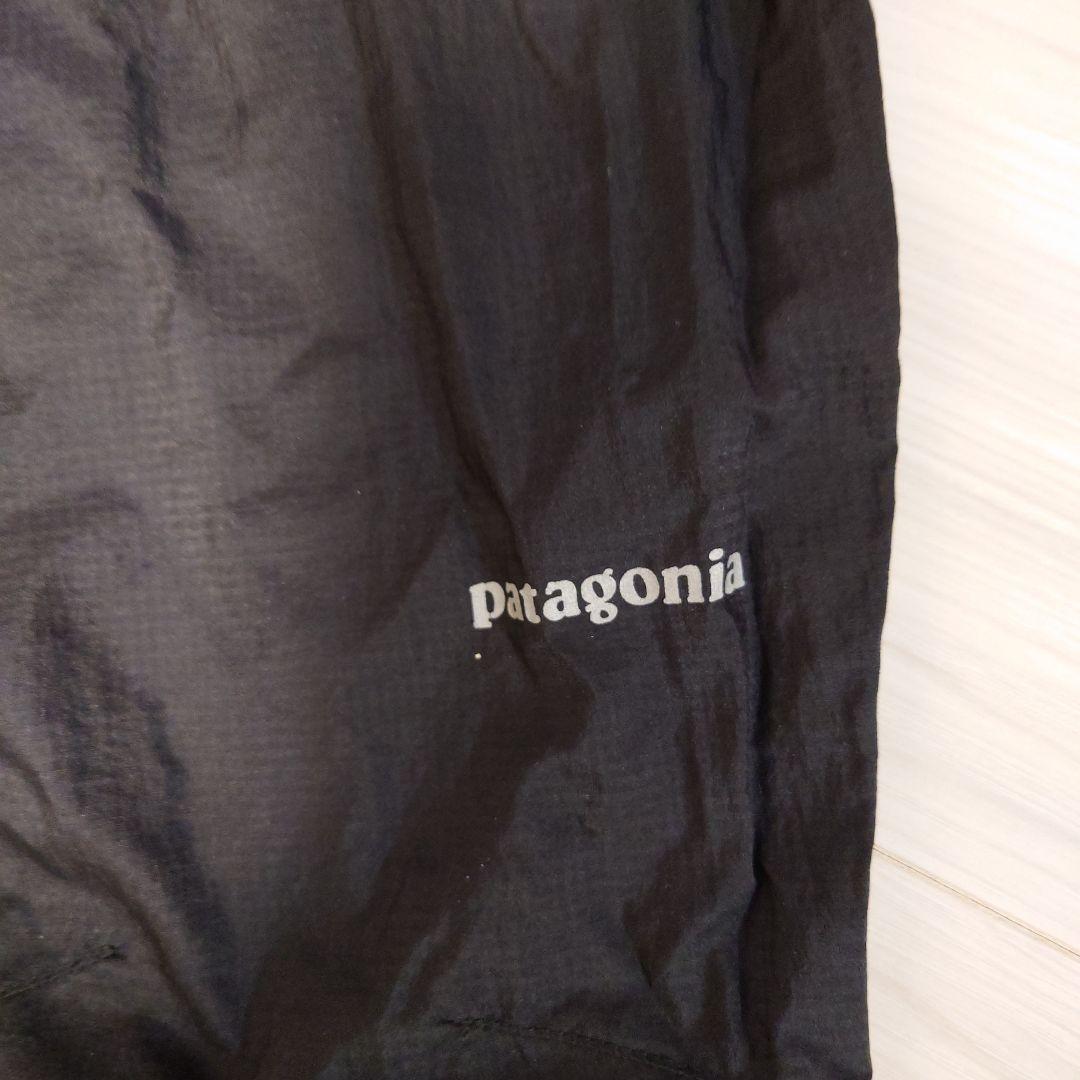 patagonia ブラックナイロンパンツ Sサイズ