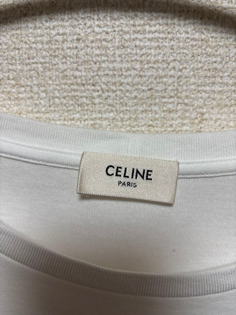 正規品 CELINE クラシック ロゴTシャツ