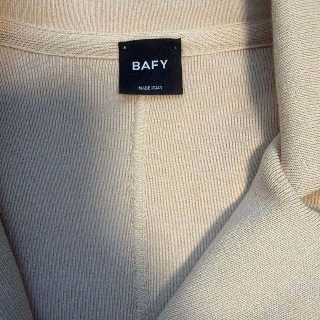 BAFY バフィー ダブルブレスト コットンニットジャケット　サイズ44