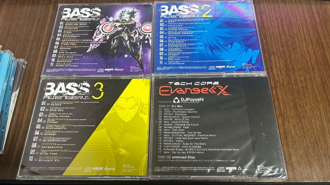 MEGAREX Lapix TECH CORE CD 初期 11枚 まとめ売り