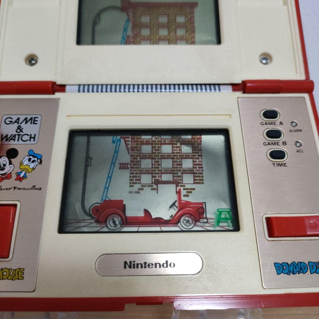 ゲーム＆ウォッチ　ミッキー＆ドナルド　任天堂　Nintendo　メンテナンス済み