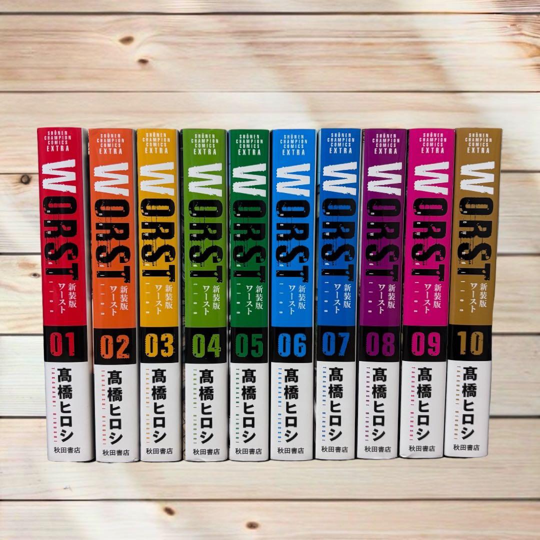 【極美品】WORST 新装版 ワースト 1〜19巻 全巻セット