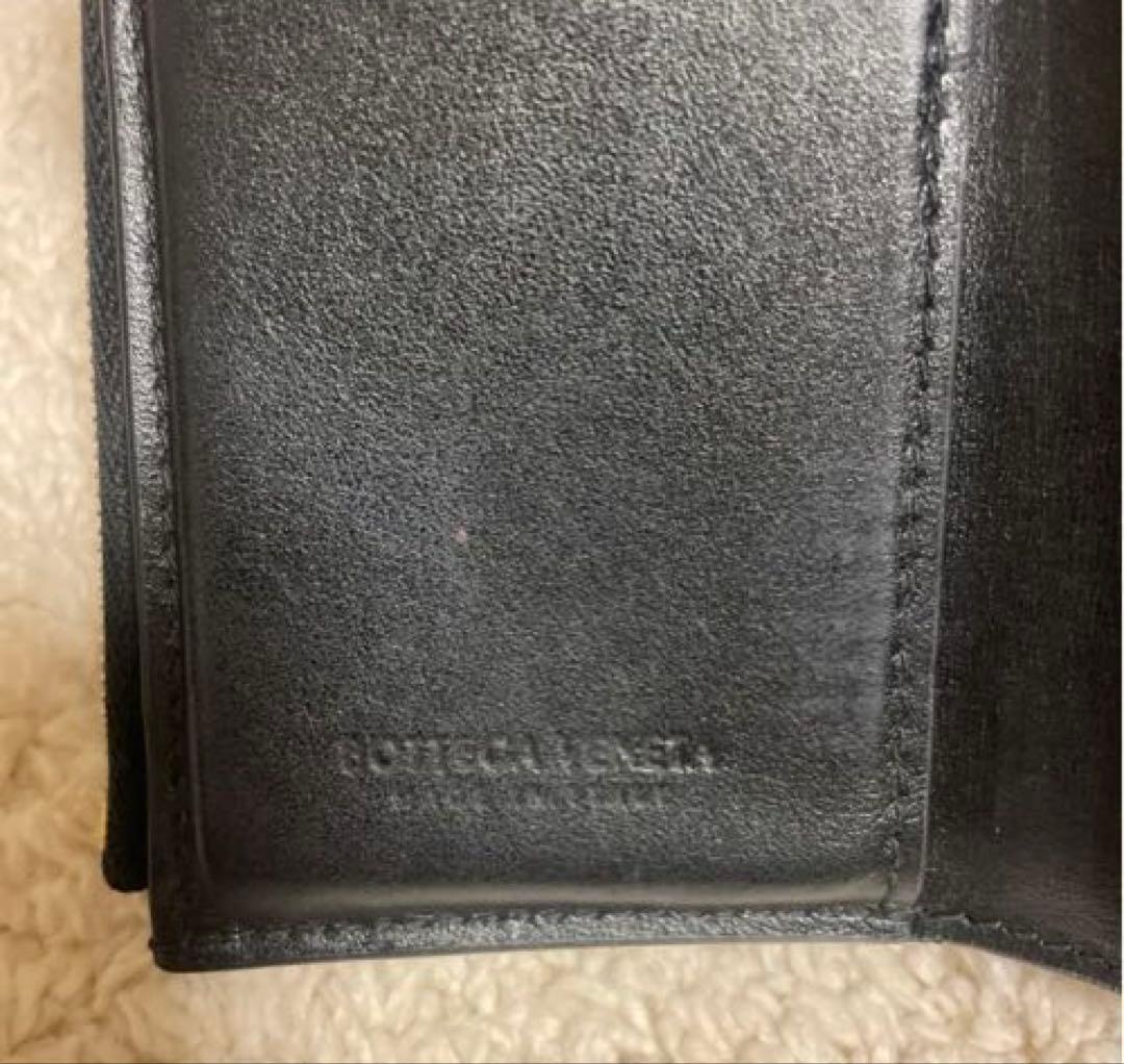 Bottega Veneta 三つ折り財布 ブラック