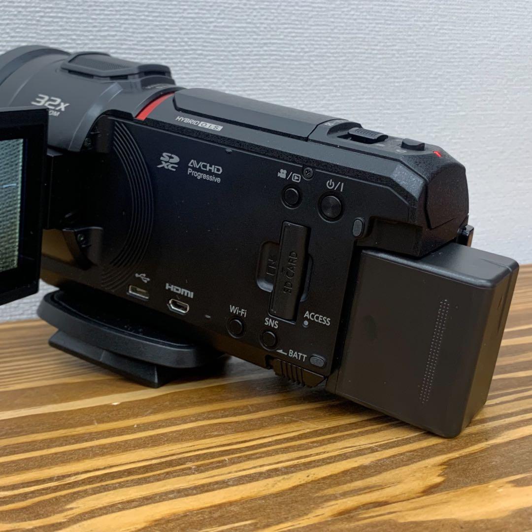 Panasonic デジタル4Kビデオカメラ HC-VX2MS バッテリー２つ