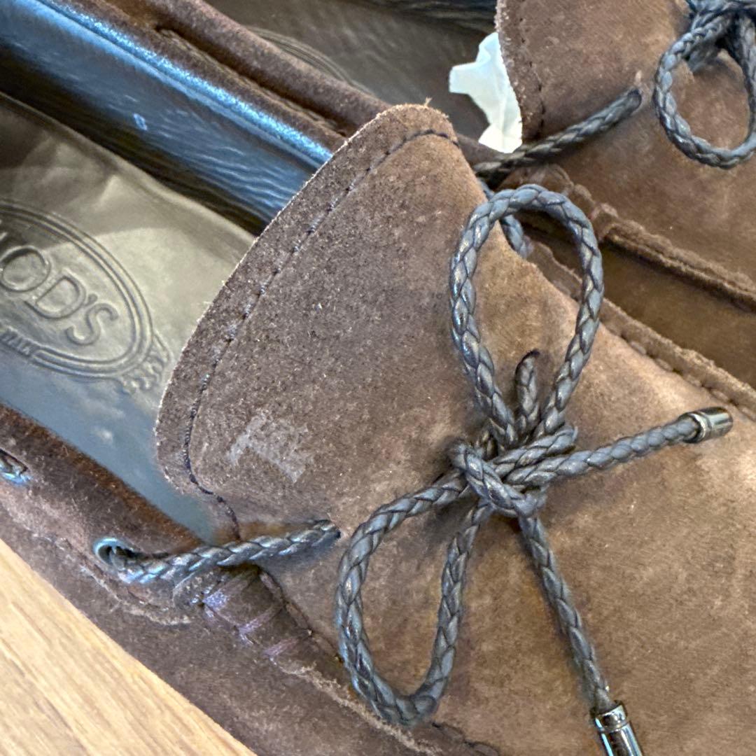 トッズ　TOD’S ドライビングシューズ　茶　スリッポン