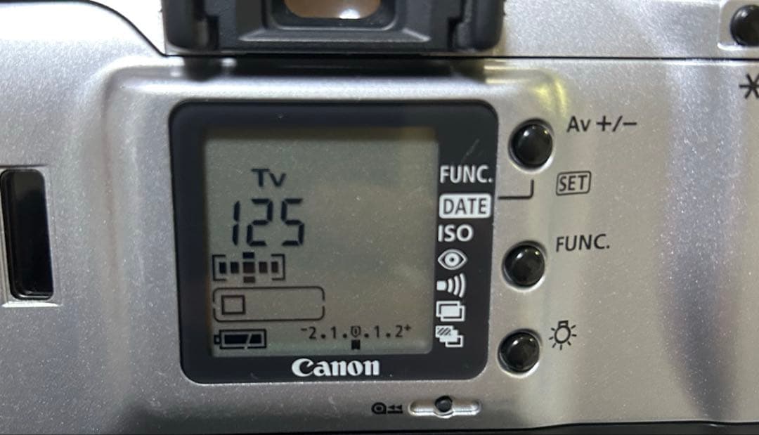 【動作確認済み】Canon EOS Kiss5 一眼レフカメラ　フィルム、電池付