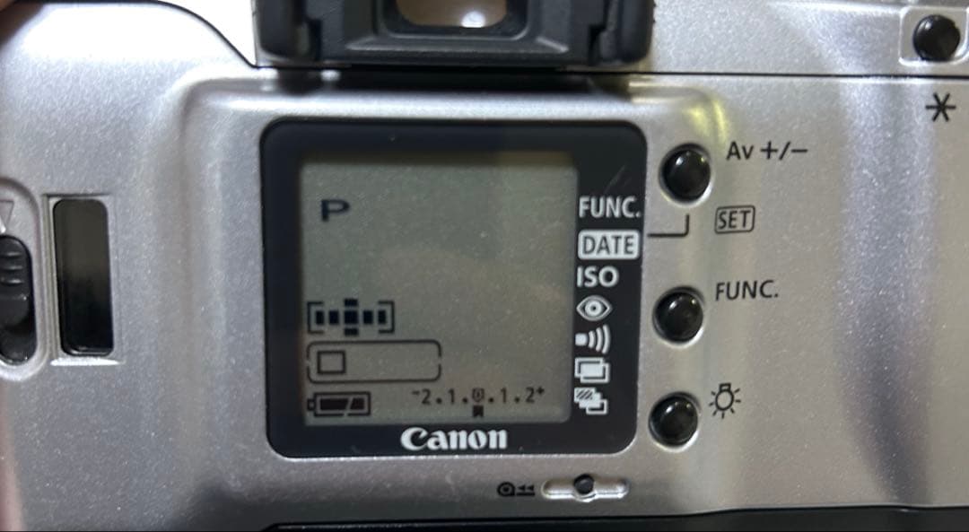 【動作確認済み】Canon EOS Kiss5 一眼レフカメラ　フィルム、電池付