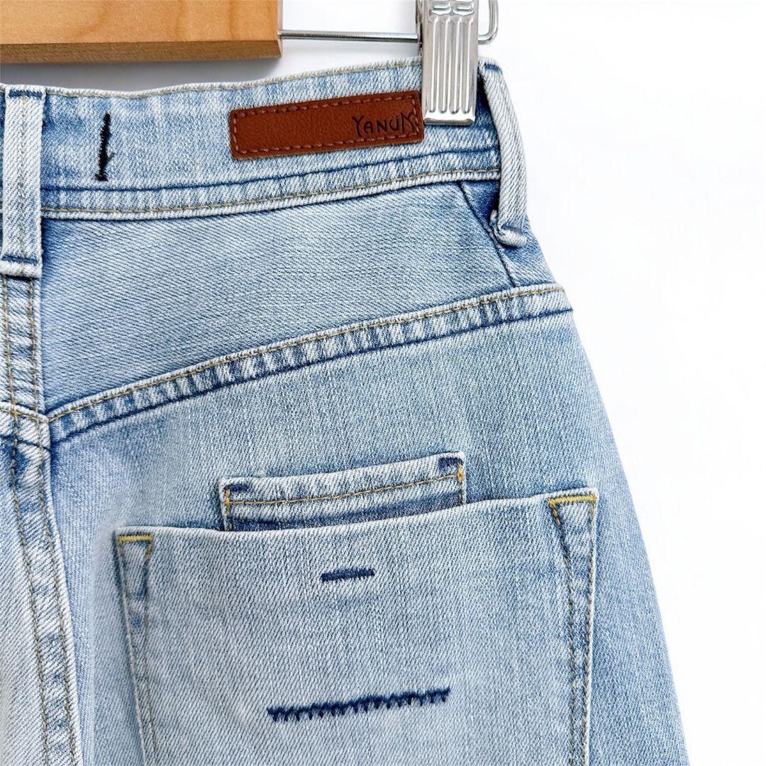 【極美品】YANUK♡JOAN IENA別注 ルーズストレートデニム ヤヌーク