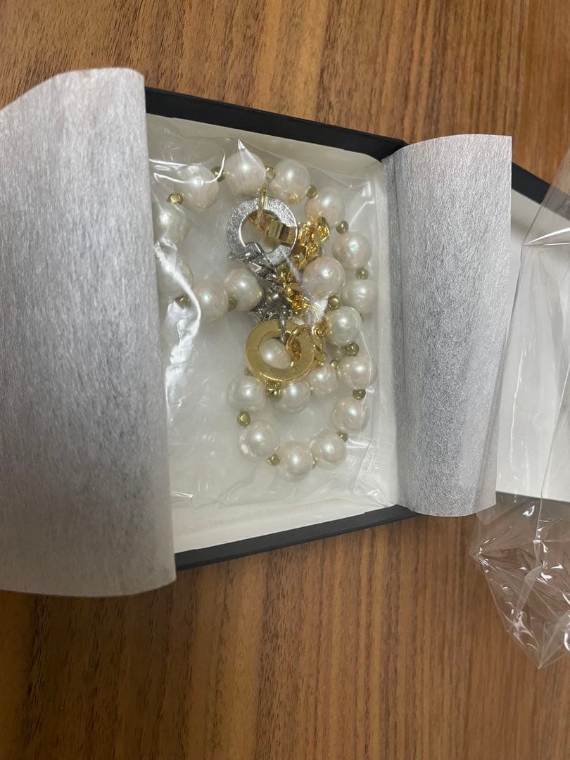 アクセサリー cocoSISE FAKE PEARL NECKLACE