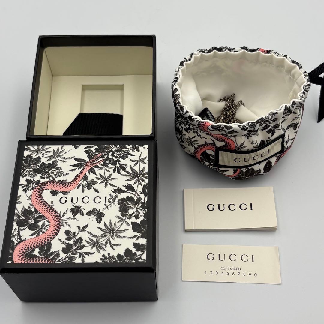 GUCCI インターロッキングG ネックレス Ag925 シルバー925 箱付