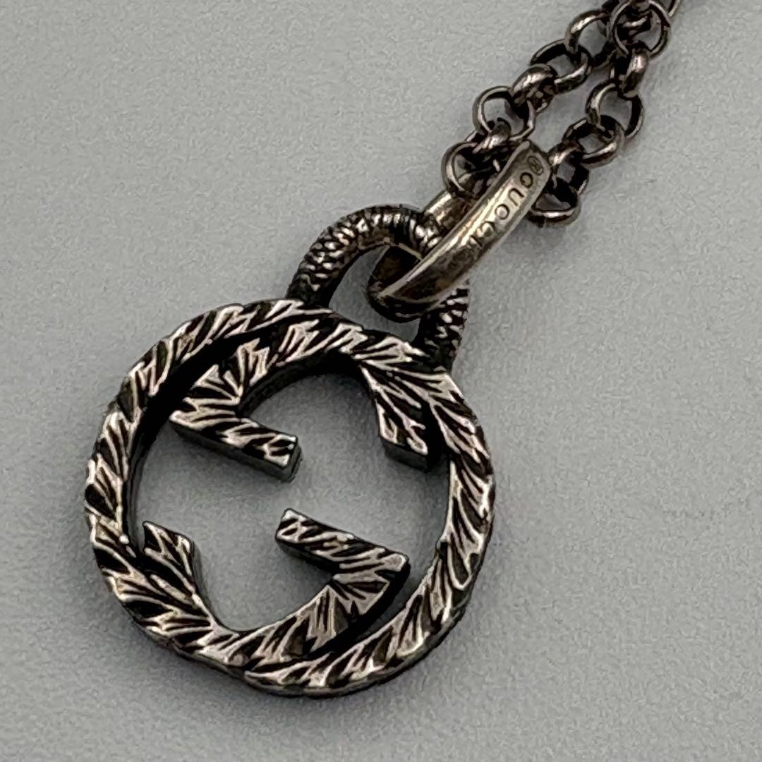 GUCCI インターロッキングG ネックレス Ag925 シルバー925 箱付