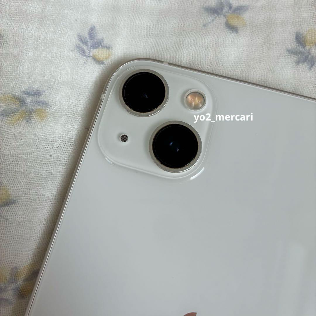 iPhone13　256GB　SIMフリー　ホワイト　スターライト　白