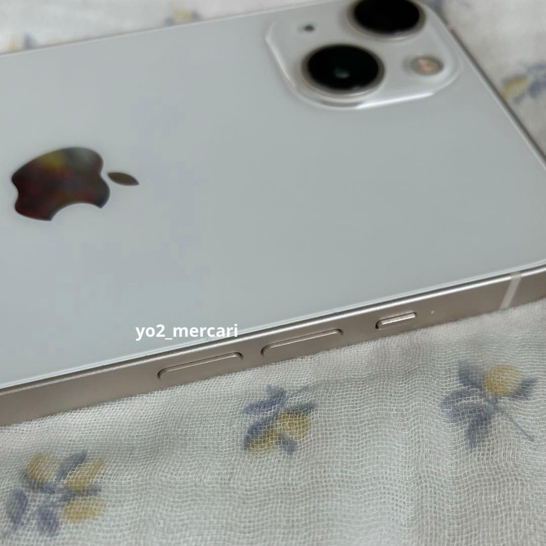 iPhone13　256GB　SIMフリー　ホワイト　スターライト　白