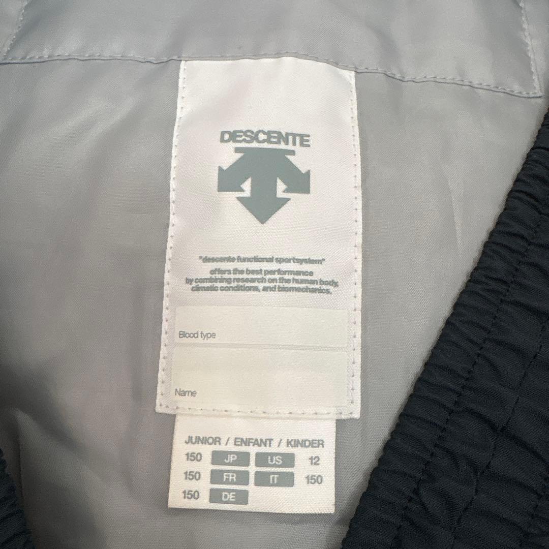 DESCENTE 子ども用スキーウェア イエロー/ブラック