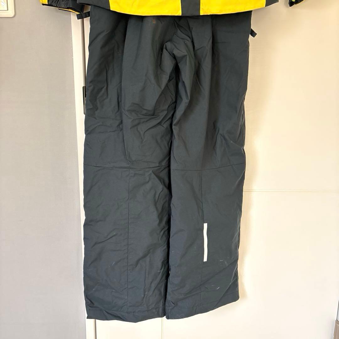 DESCENTE 子ども用スキーウェア イエロー/ブラック