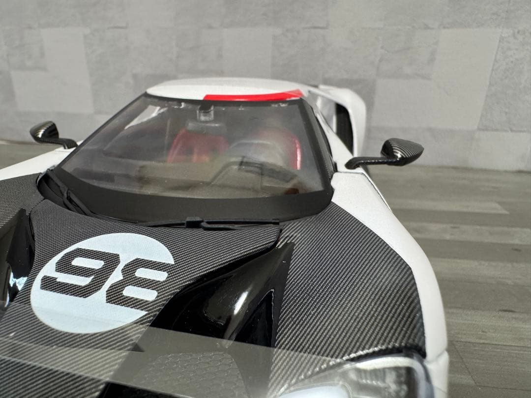 【匿名配送】Maisto 2021 Ford GT ヘリテージ エディション