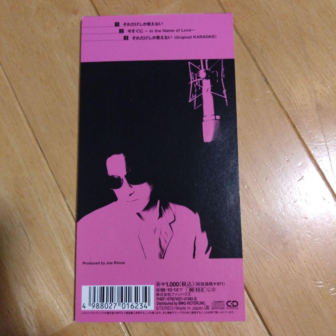 ジョー・リノイエ/それだけしか言えない