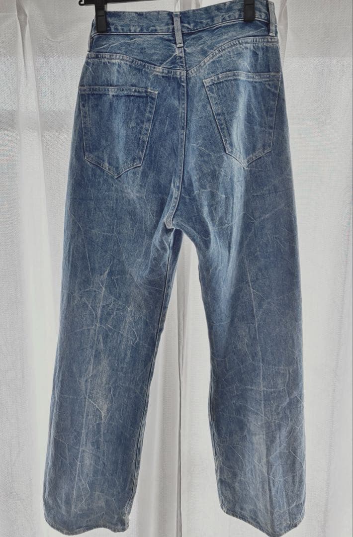 パンツ AURALEE Selvedge Faded Light Denim
