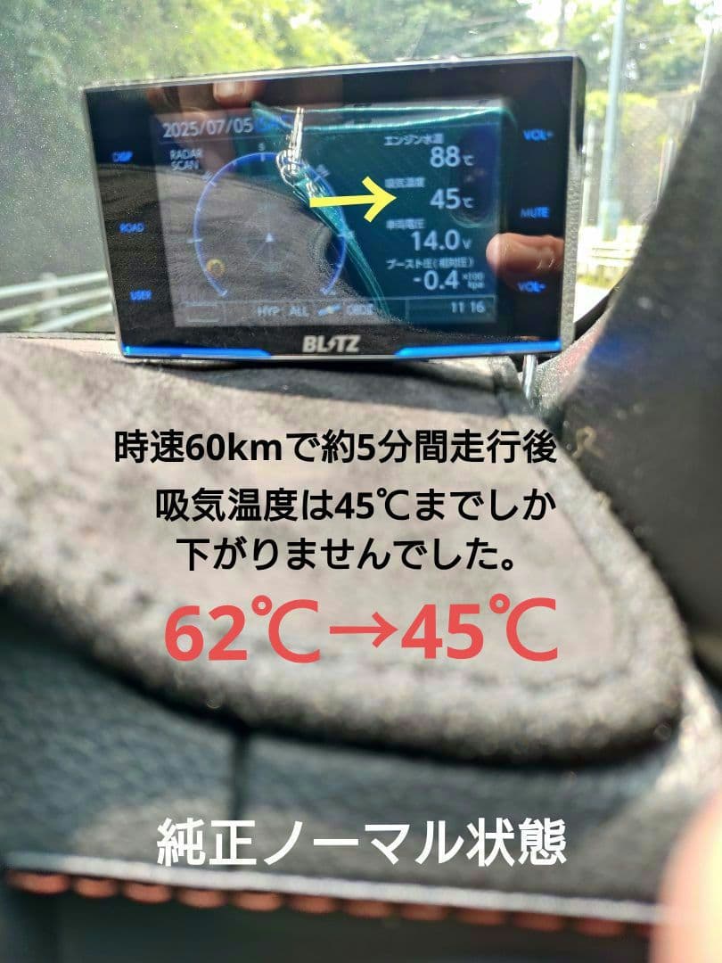 Nシリーズターボ車用 フレッシュエアー導入ガイドBOX