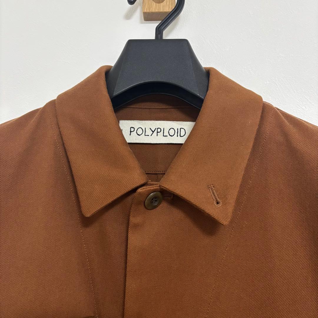 ジャケット・アウター POLYPLOID WORKWEAR JACKET B [BROWN]