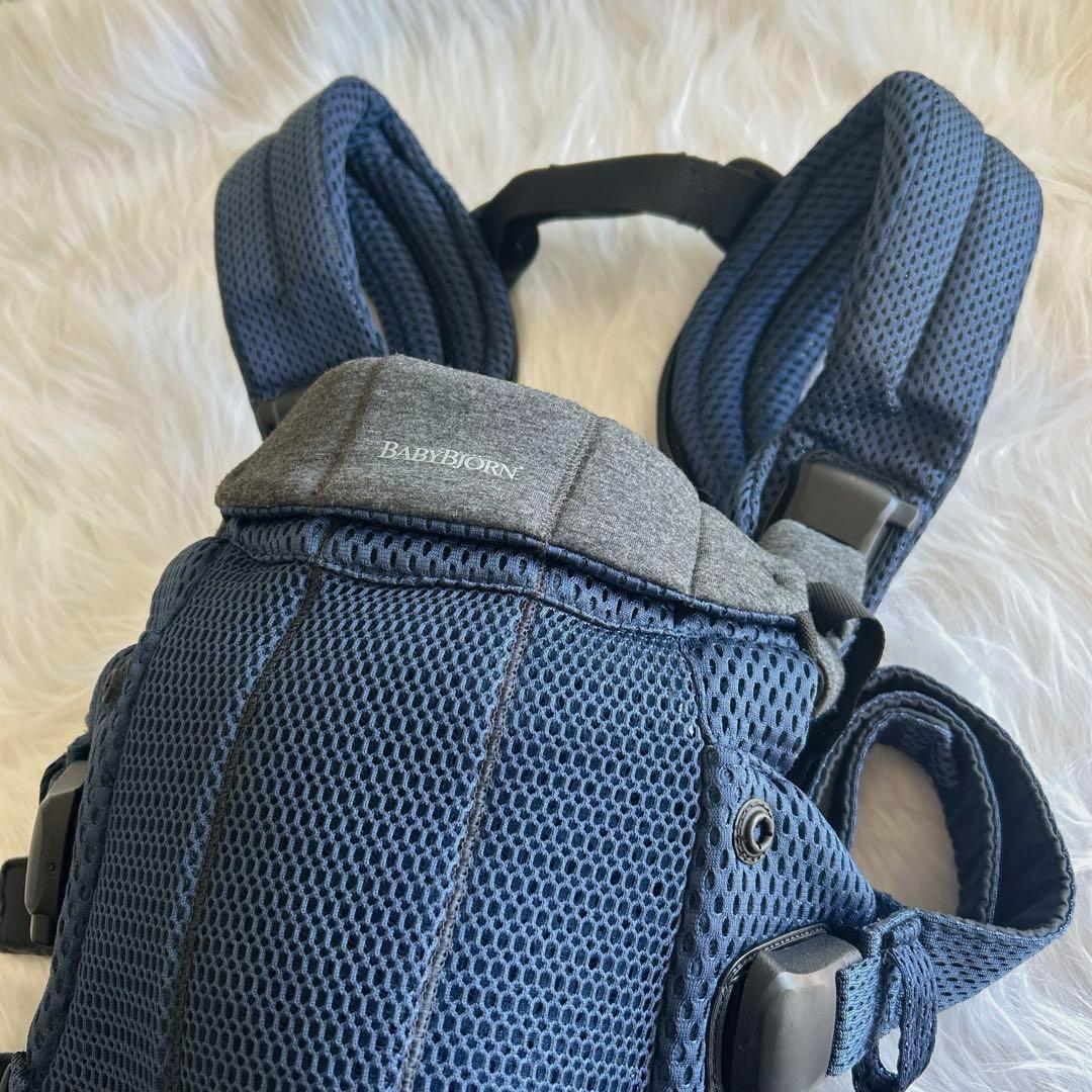 美品 ベビービョルン ハーモニー BABYBJORN 抱っこ紐 ネイビー ブルー