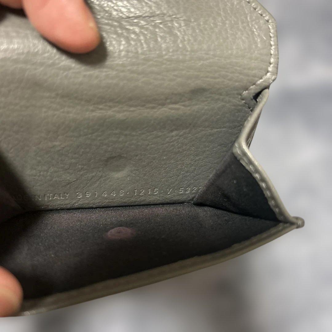 BALENCIAGA ペーパーミニウォレット三つ折り財布【正規品】