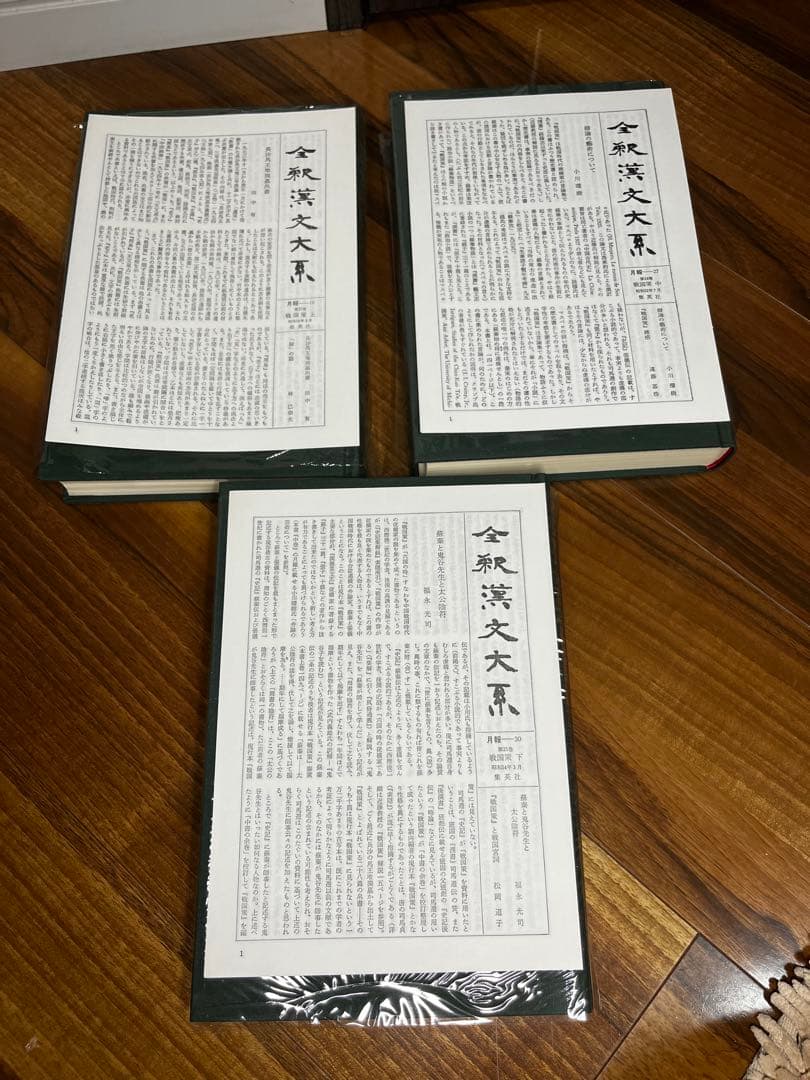 戦国策 上・中・下巻　全釈漢文大系　※新釈漢文大系ではないです
