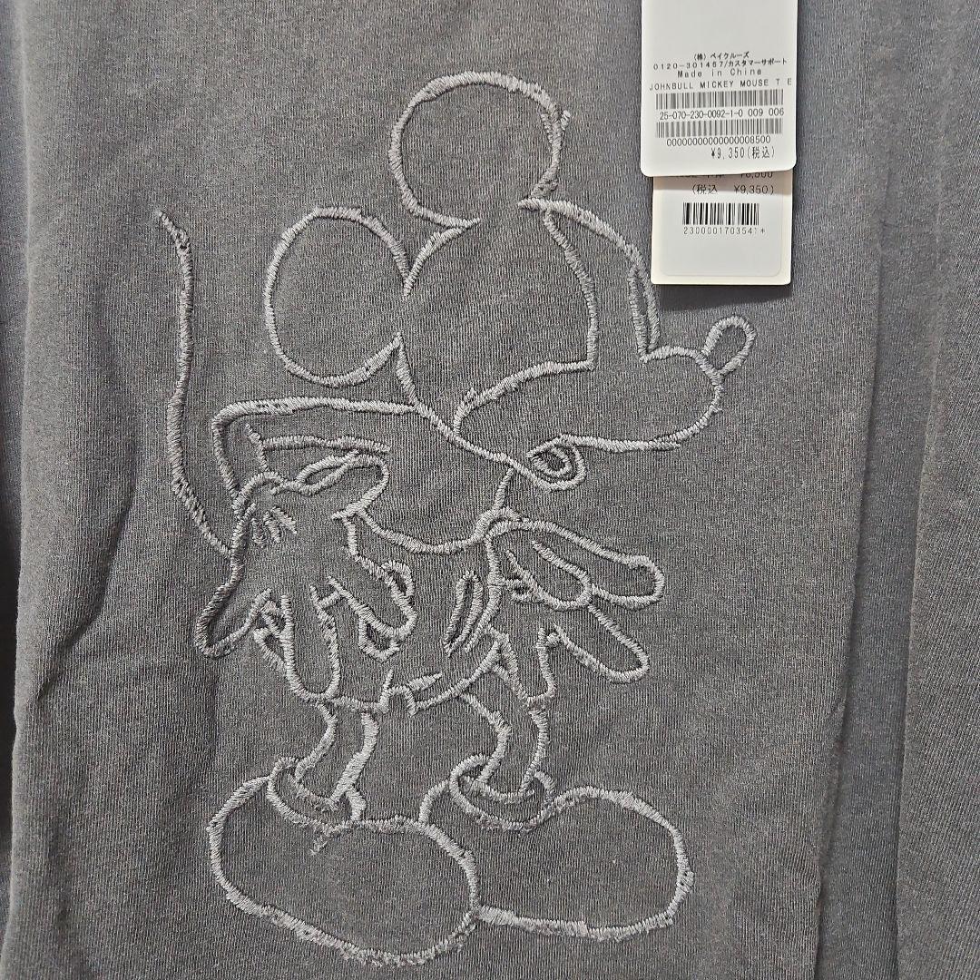 ぶ*︎様 FRAMeWORK ミッキーマウス Tシャツ ダークグレー 期間限定値