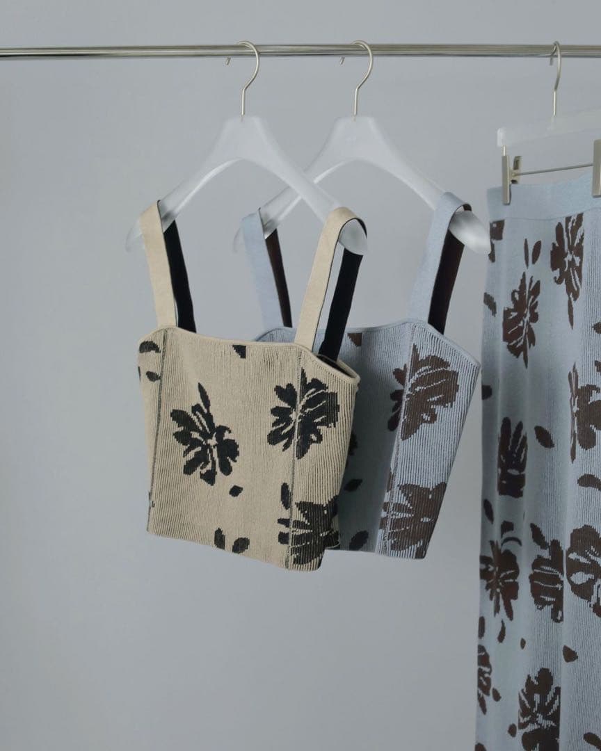 トップス anuke Botanical Knit Camisole