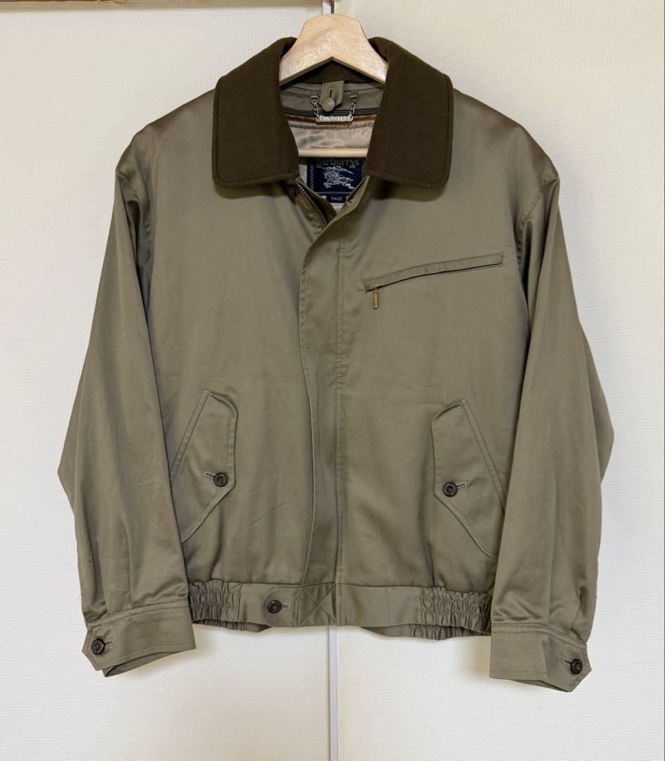 u*i様 Burberry 2way 短丈 ブルゾン スイングトップ 古着