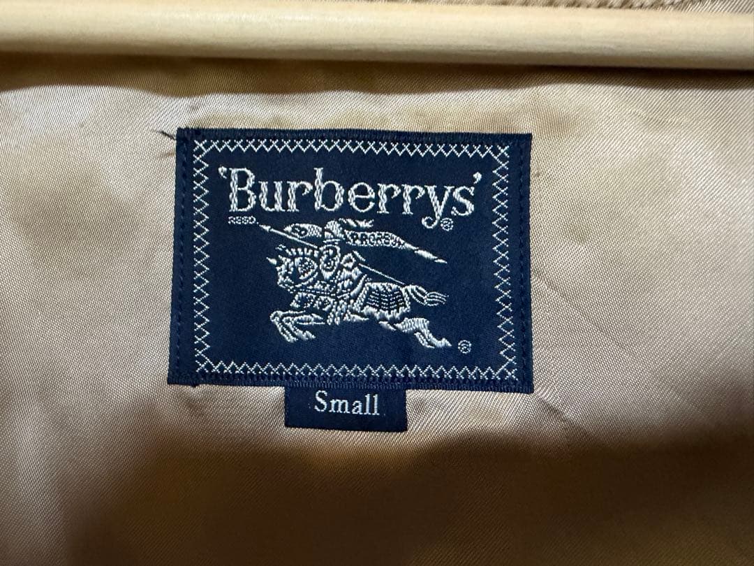 u*i様 Burberry 2way 短丈 ブルゾン スイングトップ 古着