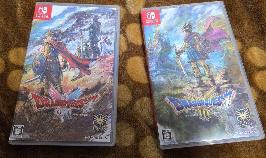 即購入可【Switch版・中古】ドラゴンクエストⅠ&Ⅱ+Ⅲソフト・攻略本セット