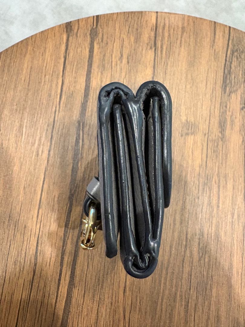 【値下げ中】Chloé グレー 三つ折り財布 箱付き