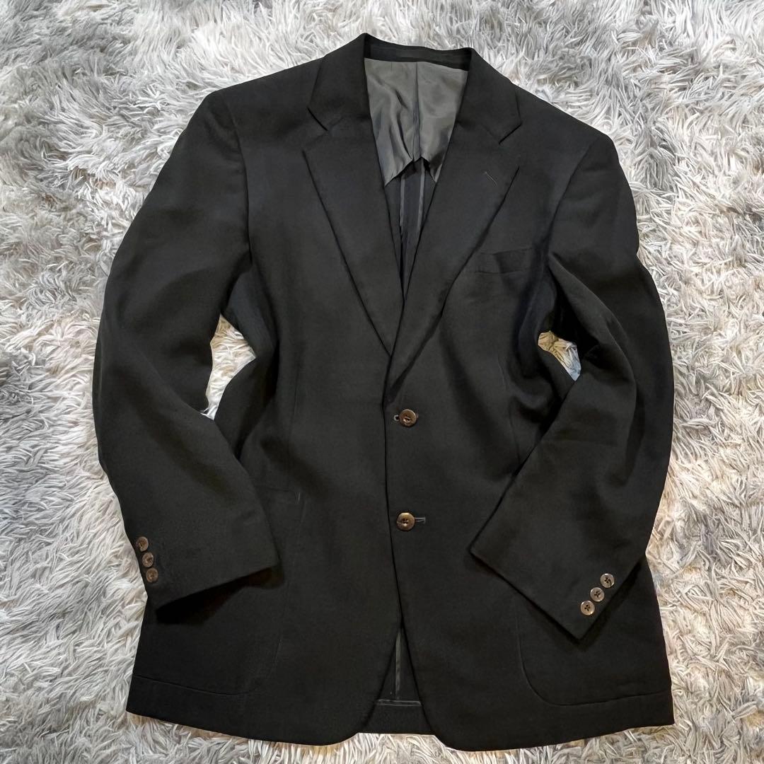 【正規品】Burberrys テーラードジャケット LY ブラック 絹100%