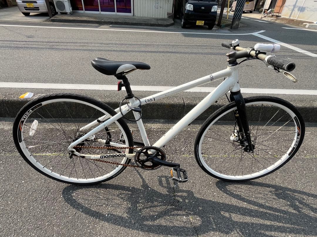 超軽量 mon クロスバイク❗️ 2/末までの出品です【引取限定】